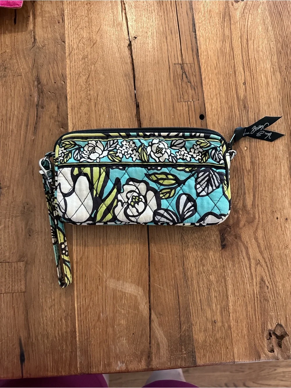 Vera Bradley Island Bloom Wristlet